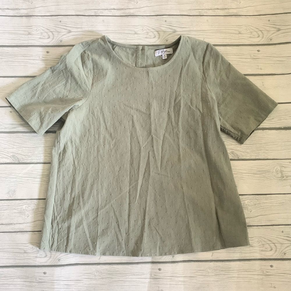 Polagram green top-medium